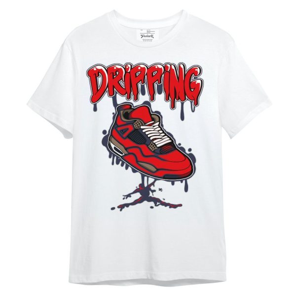 Low OG Howard Bison 1s Shirt - Dripping Shoe 4S Graphic Unisex Shirt Matching Jordan Shirt Jezsport.com