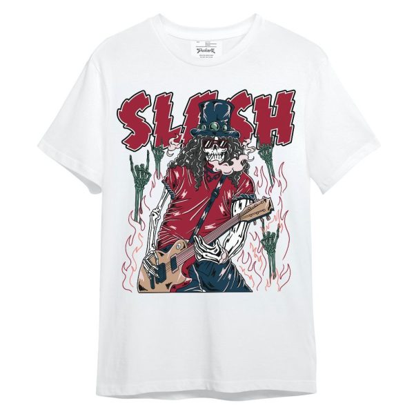 Mid Multi Color 2022 1s Shirt - Slash Skeleton Unisex Shirt Matching Jordan Shirt Jezsport.com