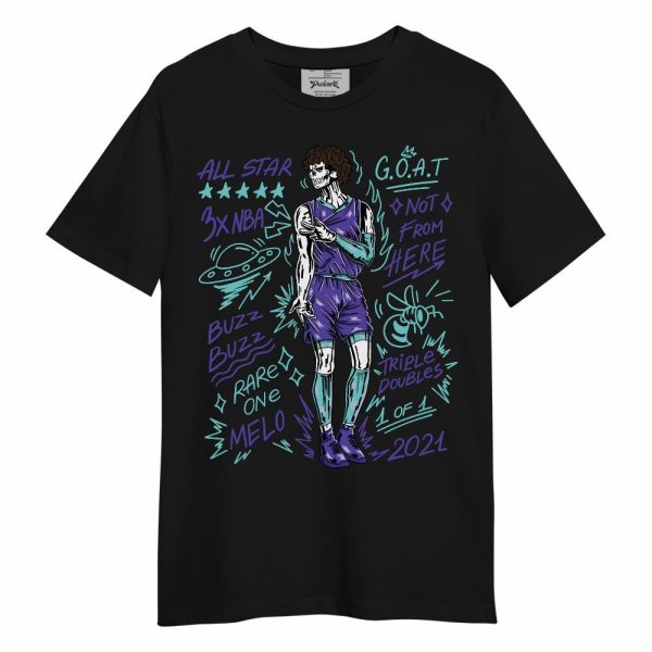 Low Hornets 1s Shirt - Not 'ere Skeleton Unisex Shirt Matching Jordan Shirt Jezsport.com