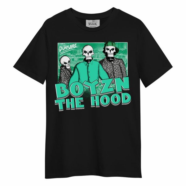 Black Green Glow 3s Shirt, Boyz N The Hood Skeleton Green Glow 3s Outfit Unisex Shirt Matching Jordan Shirt Jezsport.com