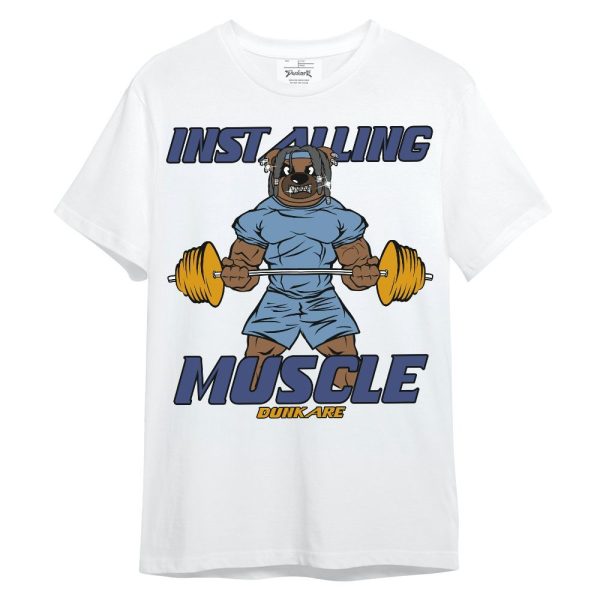 High OG First In Flight 1s Shirt Installing Muscle Bear Unisex Shirt Matching Jordan Shirt Jezsport.com