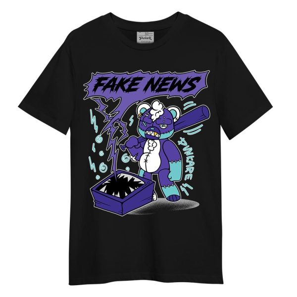 Low Hornets 1s Shirt - False News Hugz Shirt Unisex Matching Jordan Shirt Jezsport.com