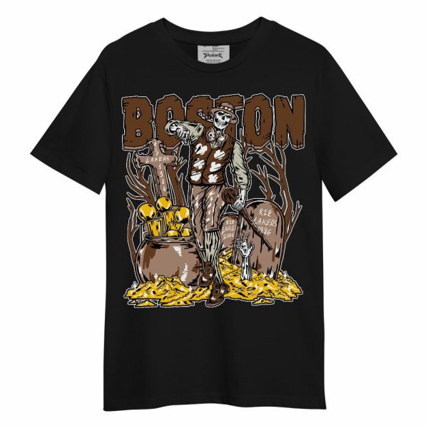 Archaeo Brown 3s Shirt - Goldrush Skeleton Unisex Shirt Matching Jordan Shirt Jezsport.com