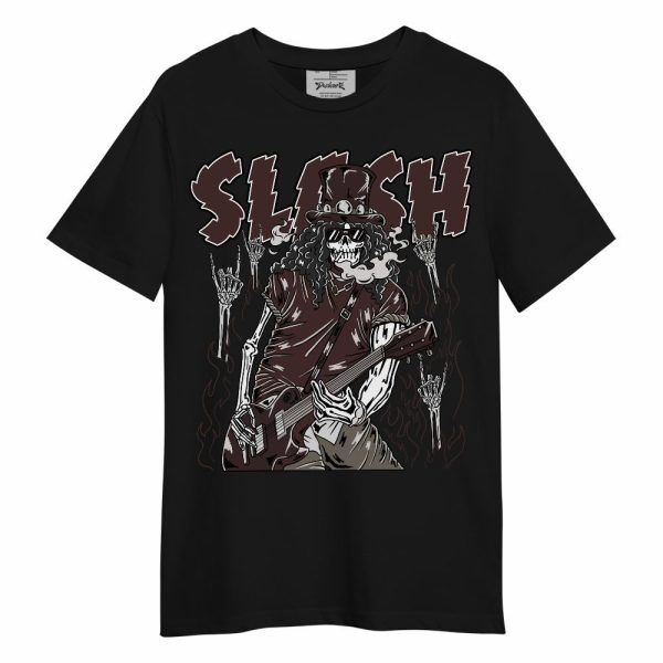 Burgundy Crush 3s Shirt - Slash Skeleton Unisex Shirt Matching Jordan Shirt Jezsport.com