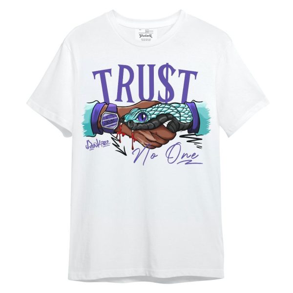 Low Hornets 1s Shirt, Snake Trust No One Unisex Shirt Matching Jordan Shirt Jezsport.com