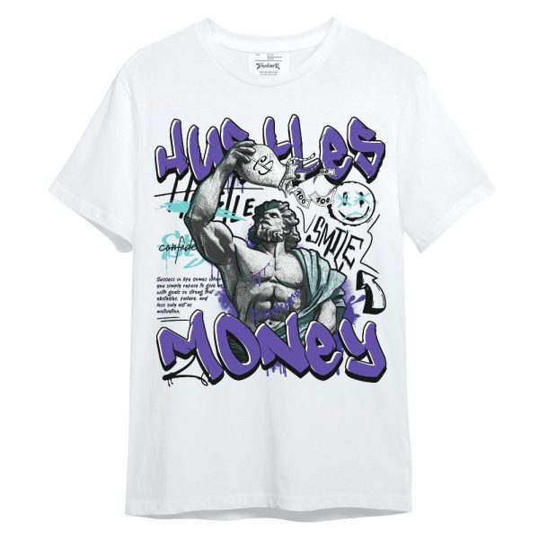 Low Hornets 1s Shirt, Graphic Hustle Money Unisex Shirt Matching Jordan Shirt Jezsport.com