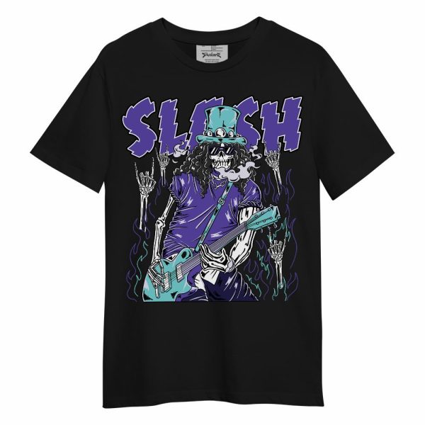 Low Hornets 1s Shirt - Slash Skeleton Unisex Shirt Matching Jordan Shirt Jezsport.com