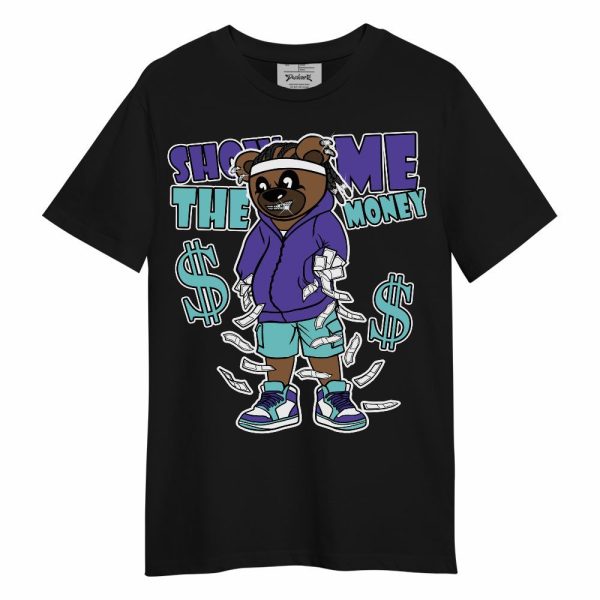 Low Hornets 1s Shirt - Show Me Bear Unisex Shirt Matching Jordan Shirt Jezsport.com