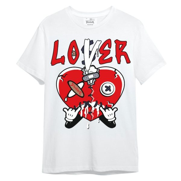 Low OG Howard Bison 1s Shirt, Loser Lover Drip Heart Unisex Shirt Matching Jordan Shirt Jezsport.com