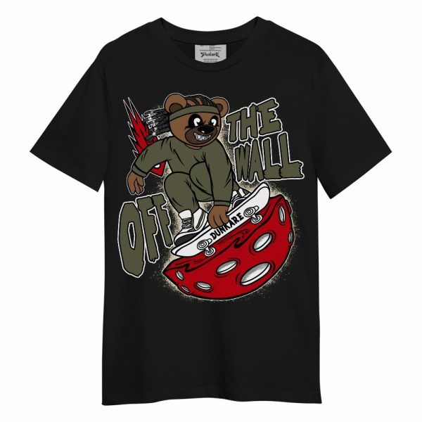 Low OG Medium Olive 1s Shirt - Quirky Bear Unisex Shirt Matching Jordan Shirt Jezsport.com