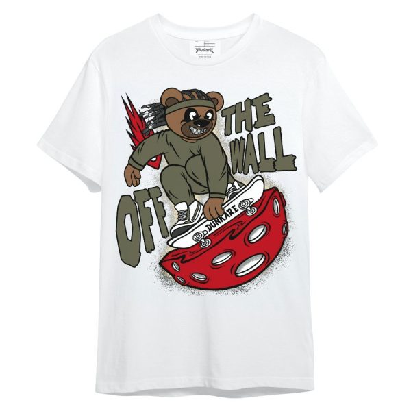 Low OG Medium Olive 1s Shirt - Quirky Bear Unisex Shirt Matching Jordan Shirt Jezsport.com