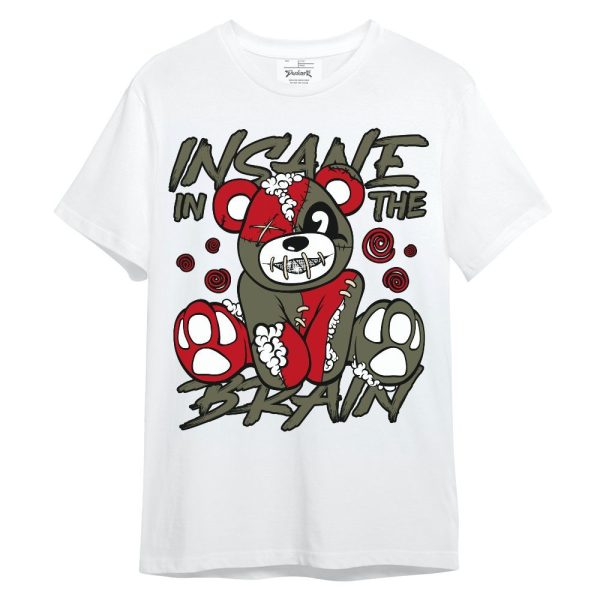 Low OG Medium Olive 1s Shirt - Insanes Bear Unisex Shirt Matching Jordan Shirt Jezsport.com