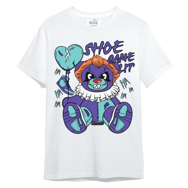 Low Hornets 1s Shirt - Shoe Game Bear Unisex Shirt Matching Jordan Shirt Jezsport.com