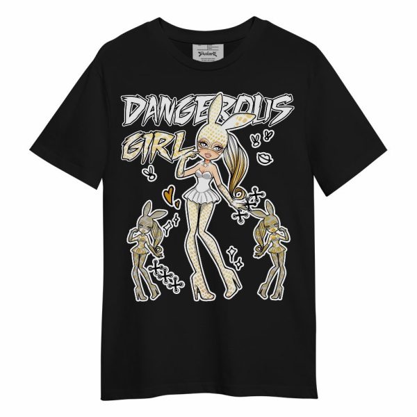 Low Yellow Python 11s Shirt - Dangerous.Girl Unisex Shirt Matching Jordan Shirt Jezsport.com