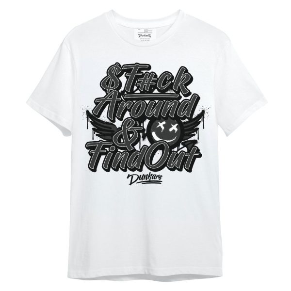 White Thunder 4s Shirt, Fck Around Find Out Unisex Shirt Jezsport.com