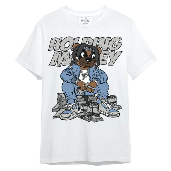 University Blue 4s Shirt - Possessing Moneys Bear Unisex Shirt Matching Jordan Shirt Jezsport.com