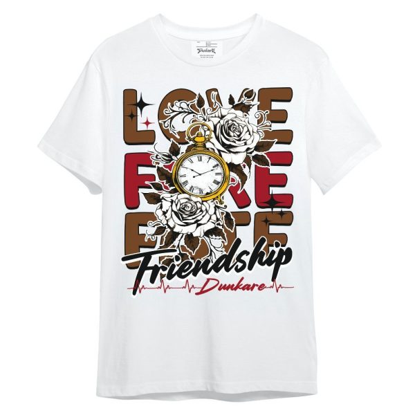 Archaeo Brown 5s Shirt, Love, Fake, Fate Friendship Unisex Shirt Matching Jordan Shirt Jezsport.com