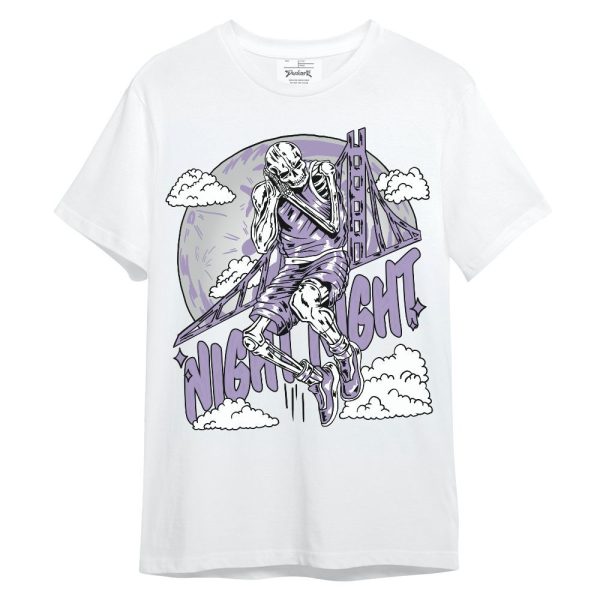 Low Pure Violet 11s Shirt - Seeya Skeleton Unisex Shirt Matching Jordan Shirt Jezsport.com