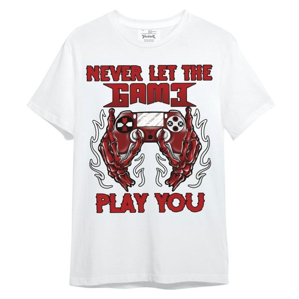 Red Taxi 12s Shirt, PlayGame Skull Unisex Shirt Matching Jordan Shirt Jezsport.com