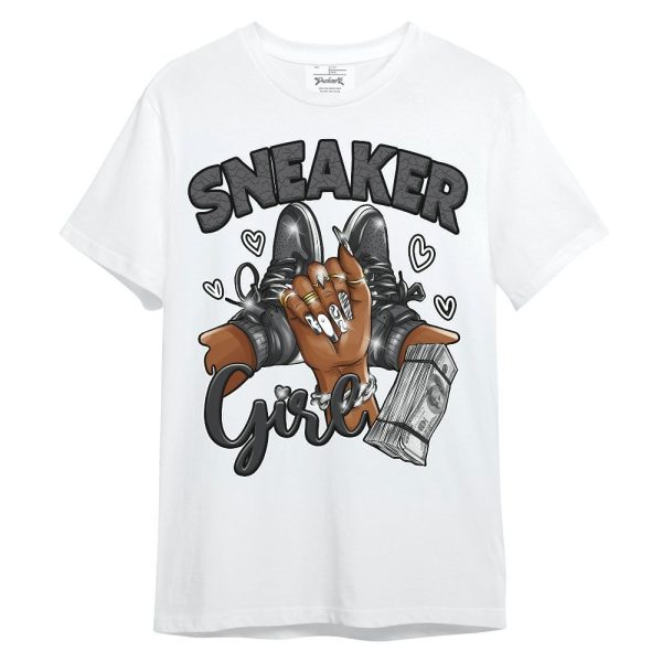 White Thunder 4s Shirt - Sneakerz Girlz Unisex Shirt Jezsport.com