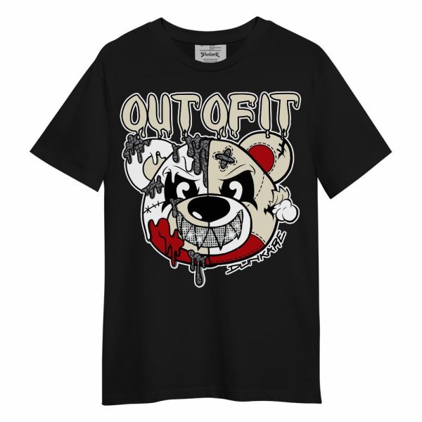 Cement Grey 3s Shirt - Out Of It Bear Unisex Shirt Matching Jordan Shirt Jezsport.com