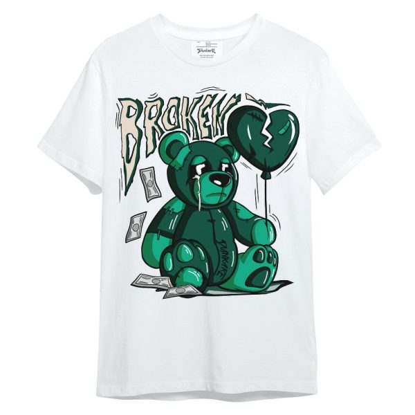 Oxidized Green 4s Shirt - Broken Bear Shirt Unisex Oufit Unisex Shirt Matching Jordan Shirt Jezsport.com