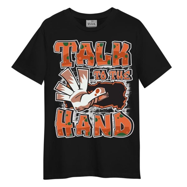 Low Miami 5s Shirt - Talk To Hand Graphic Shirt Unisex Matching Jordan Shirt Jezsport.com