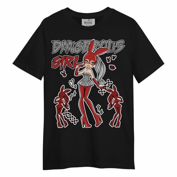 Bred Reimagined 4s Shirt - Dangerous.Girl Unisex Shirt Matching Jordan Shirt Jezsport.com