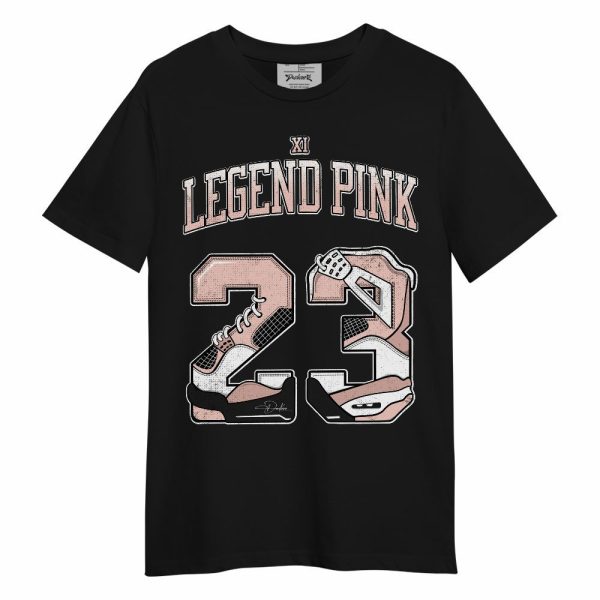 Low Legend Pink 11s Shirt, Number 23 4s Unisex Shirt Matching Jordan Shirt Jezsport.com