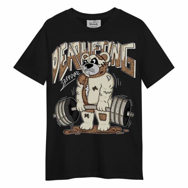 Orewood Brown 3s Shirt - Deadlifting Bear Unisex Shirt Matching Jordan Shirt Jezsport.com