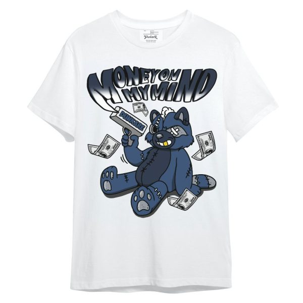 Midnight Navy 4s Shirt - Money On My Mind Raccoon Unisex Shirt Matching Jordan Shirt Jezsport.com