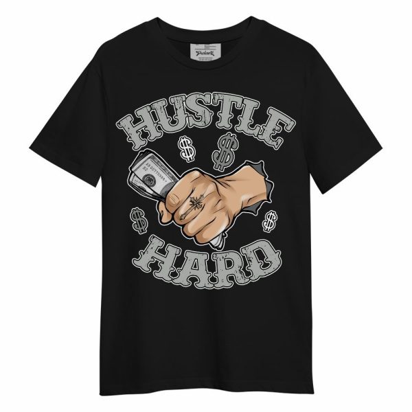 Paris Cement Grey 4s Shirt - Hustles Hard! Unisex Shirt Matching Jordan Shirt Jezsport.com