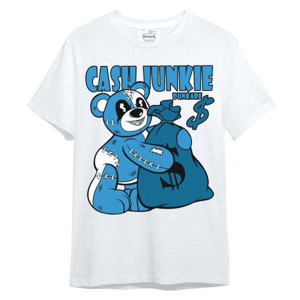 Powder Blue 9s Shirt - Cashs Junkie Bear Unisex Shirt Matching Jordan Shirt Jezsport.com