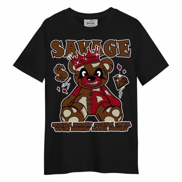 Archaeo Brown 5s Shirt - Savages Bear Unisex Shirt Matching Jordan Shirt Jezsport.com