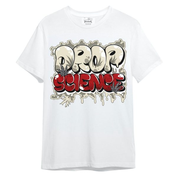 Cement Grey 3s Shirt - Drop Science Unisex Shirt Matching Jordan Shirt Jezsport.com