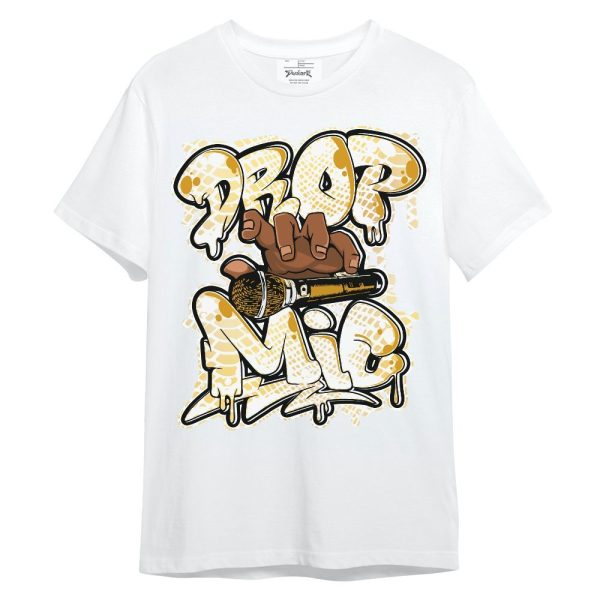 Low Yellow Python 11s Shirt - Drop Mic Unisex Shirt Matching Jordan Shirt Jezsport.com