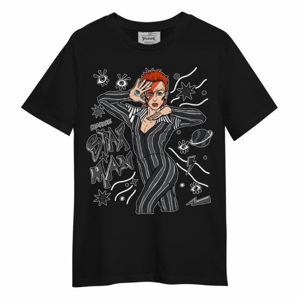 White Thunder 4s Shirt - Starmans Graphics Unisex Shirt Jezsport.com