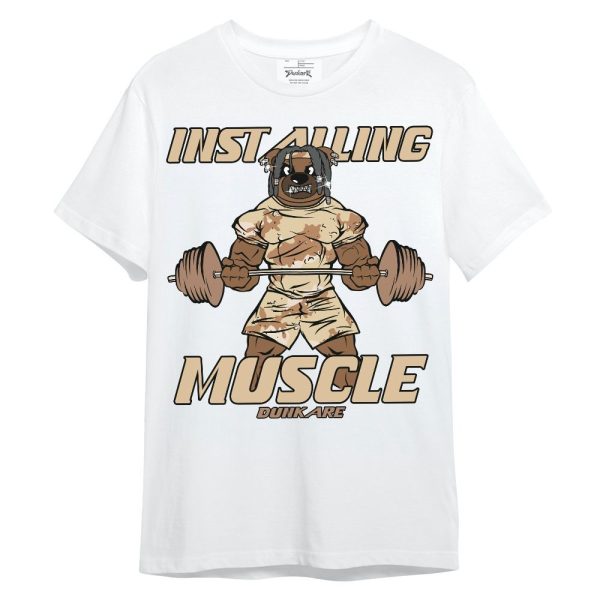 Desert Camo 3s Shirt - Installing Muscle Bear Unisex Shirt Matching Jordan Shirt Jezsport.com