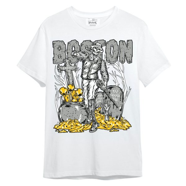 Retro White Oreo 4s Shirt - Goldrush Skeleton Unisex Shirt Matching Jordan Shirt Jezsport.com