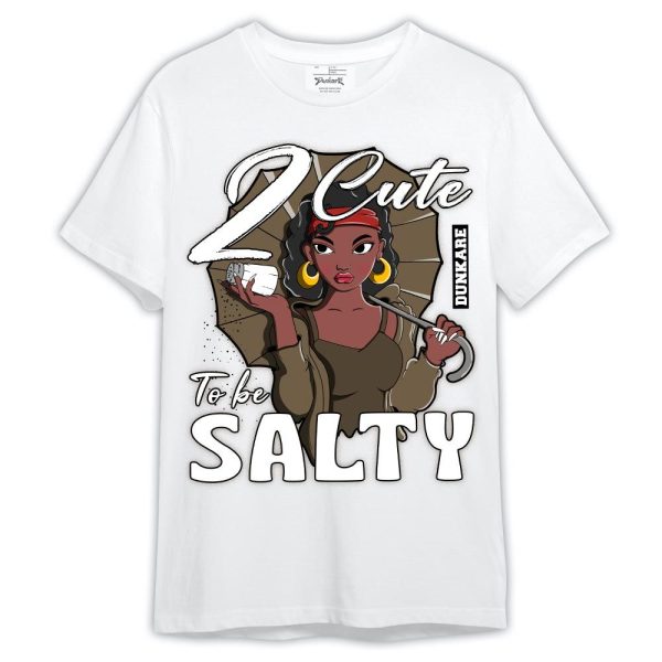 Olive 9s Shirt, 2 Cute To Be Salty Shirt Outfit Jezsport.com