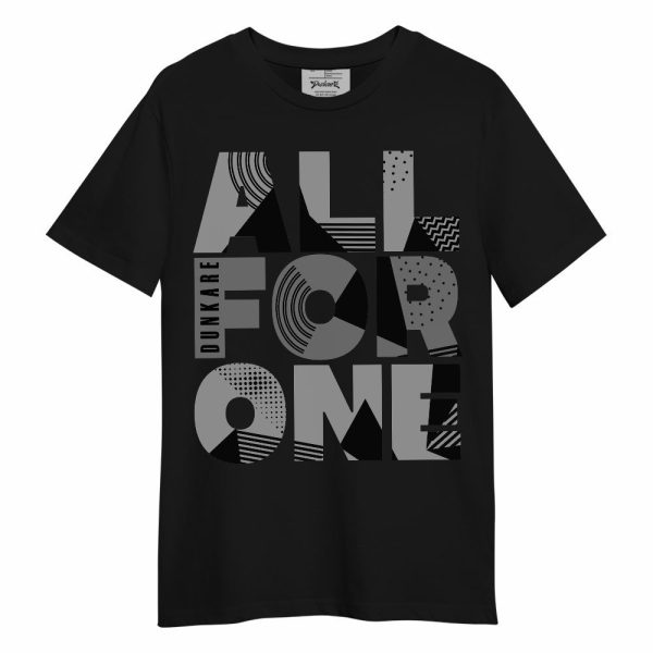 Black Wolf Grey 12s Shirt, All For One Unisex Shirt Matching Jordan Shirt Jezsport.com