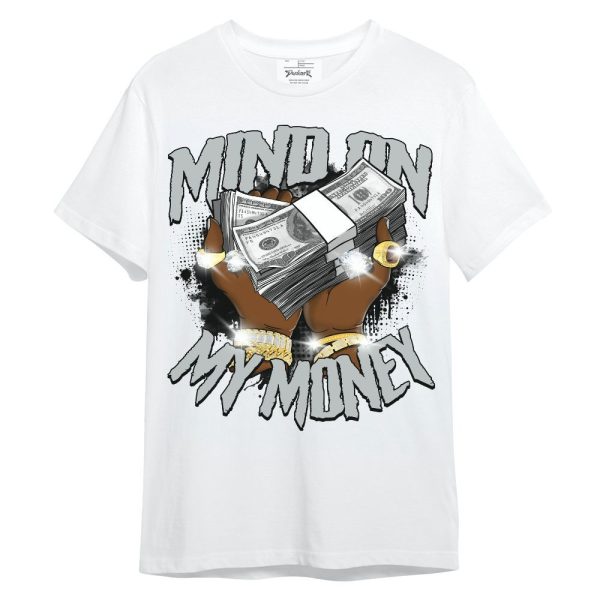 Black Wolf Grey 12s Shirt, Mind On My Money Graphic Unisex Shirt Matching Jordan Shirt Jezsport.com