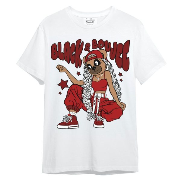 Red Taxi 12s Shirt - Boujee Girls Bear Unisex Shirt Matching Jordan Shirt Jezsport.com