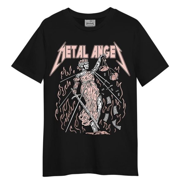 Low Legend Pink 11s Shirt - Metal Angel Skeleton Shirt Unisex Matching Jordan Shirt Jezsport.com