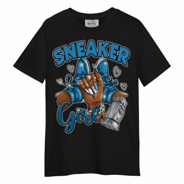 Powder Blue 9s Shirt - Sneakerz Girlz Unisex Shirt Matching Jordan Shirt Jezsport.com