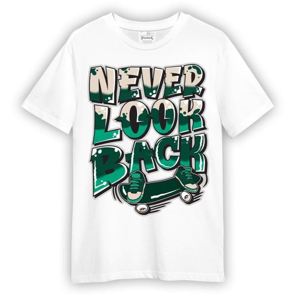 Oxidized Green 4s Shirt - Never Looking Back Graphic Shirt Unisex Matching Jordan Shirt Jezsport.com