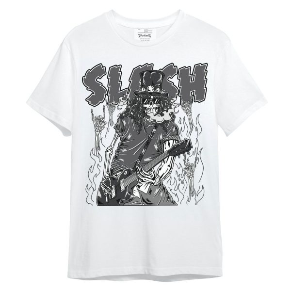 White Thunder 4s Shirt - Slash Skeleton Unisex Shirt Jezsport.com