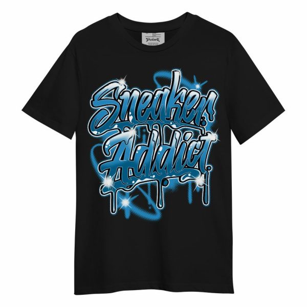 Powder Blue 9s Shirt - Addiction Sneakers Graphic Unisex Shirt Matching Jordan Shirt Jezsport.com