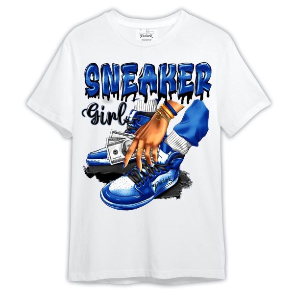 Low Space Royal 11s Shirt, SNEAKER Girl Money Drip Shirt Outfit Matching Jordan Shirt Jezsport.com