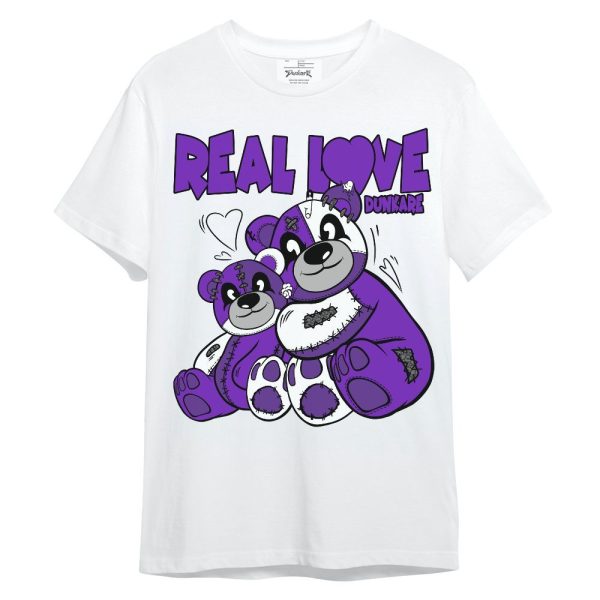 Retro Dark Iris 3s Shirt - Sincere Fondness Bear Unisex Shirt Matching Jordan Shirt Jezsport.com